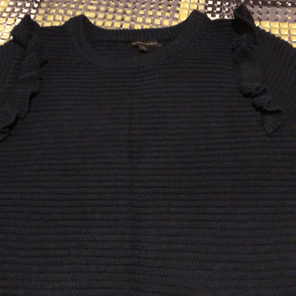 Cozy Ruffled sweater.
